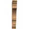 Ekena Millwork Balboa Traditional Smooth Bracket, Western Red Cedar, 3 1/2"W x 24"D x 24"H BKT04X24X24BOA01SWR - alternate 4